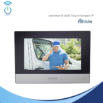 Monitor WiFi Touch Screen 7" para Videoportero IP | Hikvision DS-KH6320-WTE1 | PoE Estándar | Llamada entre Monitores | Audio dos vías | Policarbonato