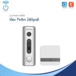 Video Portero Inteligente  2MP / LERMOM WD9 / WIFI / para intemperie IP65 / batería de gran capacidad 9600 mAh