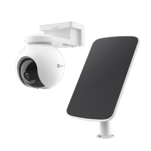 Kit de Cámara de Batería Recargable  y Panel Solar / Wi-Fi / Almacenamiento Gratuito en Memoria Interna de 32 GB / Incluye 1 pieza de CS-HB8 y 1 Pieza de CS-CMT-SOLARPANEL-C