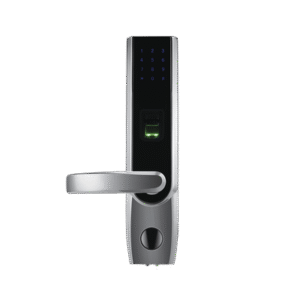 cerradura autónoma izquierda bluetooth de huella digital, tarjeta de proximidad y contraseña / app zksmarkey