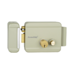 cerradura eléctrica con botón de salida / incluye llave  / exterior / izquierda