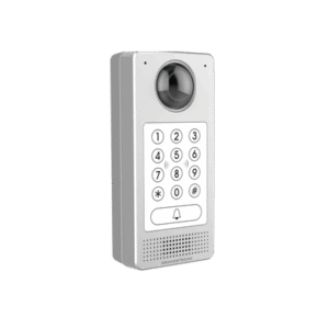 videoportero ip (sip) fisheye, apertura por código, antivandálico, llamada y/o tarjeta, teclado retro-iluminación