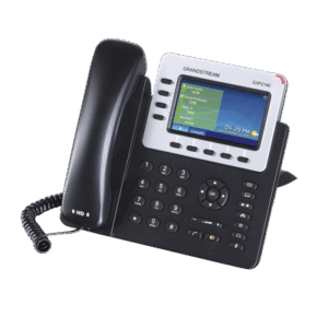 teléfono ip empresarial para 4 líneas. puede agregar hasta 160 blf (teclas de marcación rápida) con cuatro gxp2200ext