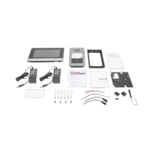 KIT | Video Portero Wifi Frente de Calle / Poe Estandar | llamada a App de Smartphone (HikConnect) | Apertura con tarjeta MIFARE | IP65 | Soporta 2 puertas