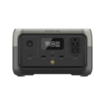 ecoflow river 2 | estación de energía portátil 256wh litio lfp / 2 ac 300 w (max. 600w) / 1 usb-c 60w / 2 usb -a 12w / cargador de coche 8a a 12 o 24v / conectividad wifi y bluetooth (app) / carga solar 110w max.