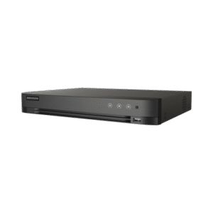 DVR 8CH / 8MP (4K) / TurboHD + 8CH IP / Acusense (Evita Falsas Alarmas) / Audio por Coaxitron / 1 Bahía de Disco Duro / H.265+