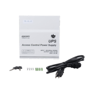 Fuente de poder / 1 Salida 11-15 Vcc 5A / Temporizador Integrado / Con Capacidad de Batería de Respaldo / Requiere Batería / Voltaje de Entrada 96-264 Vca