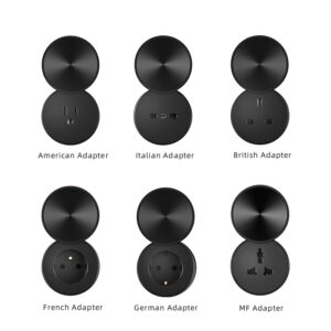 modulo con led para sistema de riel eléctrico / negro