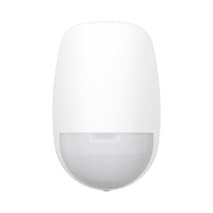 (ax pro) detector pir inalámbrico interior serie ax pro / inmunidad a mascotas / rango de detección de 15 mts / angulo de 85.9° de cobertura