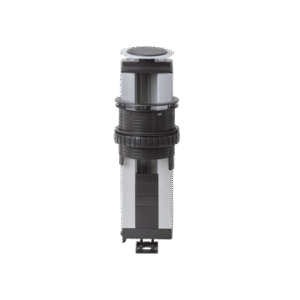 multicontacto para voz, datos, multimedia o contactos eléctricos / capacidad para 5 módulos k45 / apertura automática con tapa abatible / instalación en mobiliario de oficina o comercial / (ktle205cy)